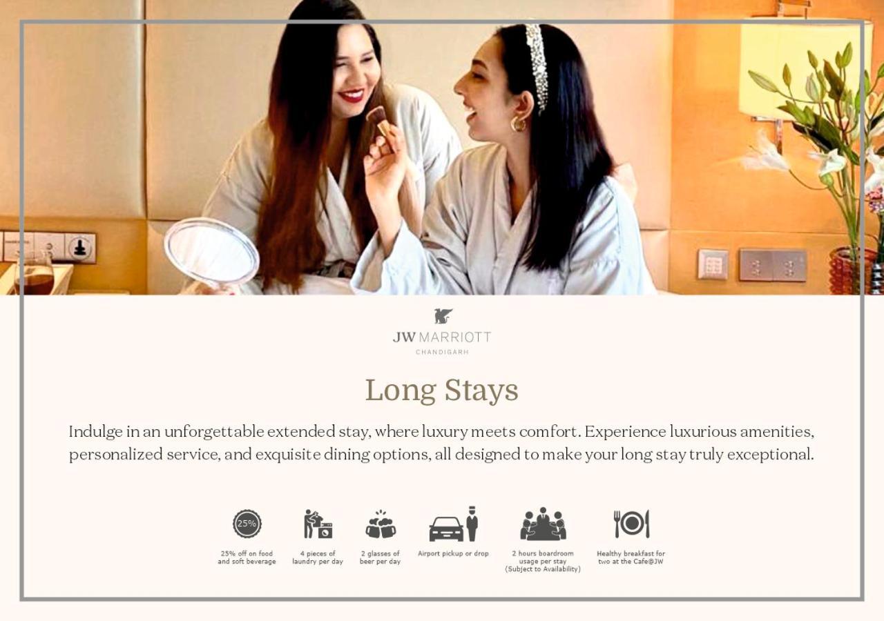 Jw Marriott Hotel Chandīgarh מראה חיצוני תמונה